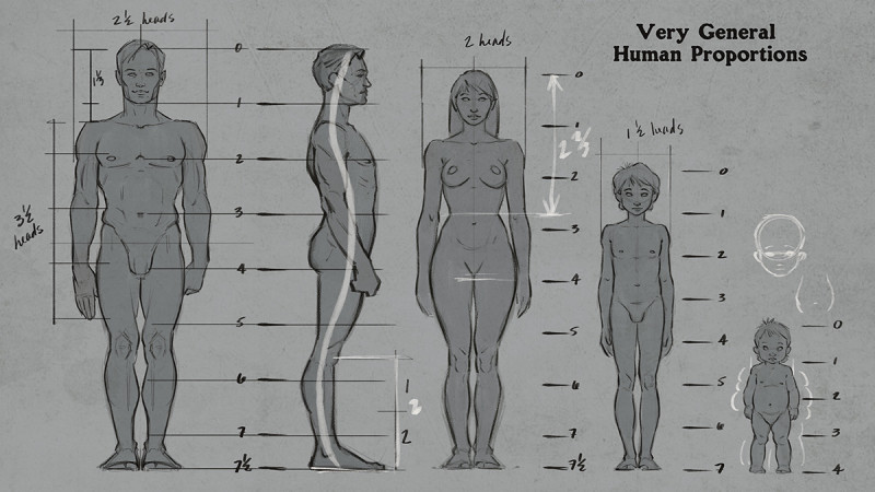 How to Figure Drawing Tutorial - Drawing Human Anatomy Lessons