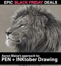 Pen & Ink Drawing Tutorial with Aaron Blaise