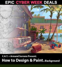 How to Design & Paint a Background Layout with Armand Serrano