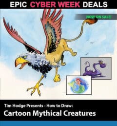 Drawing Cartoon Mythical Creatures with Tim Hodge