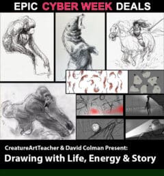 Drawing with Life, Energy and Story by David Colman