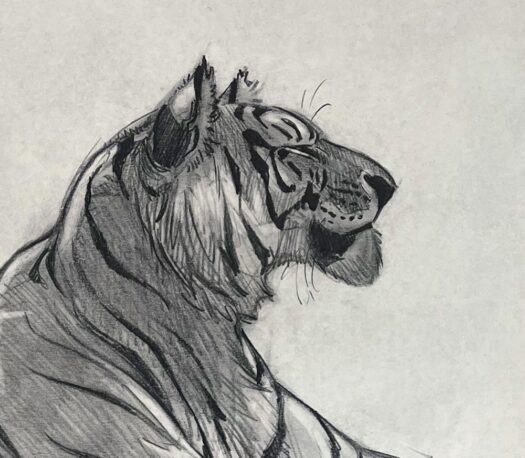 Tiger at Rest (2021) - Image 2