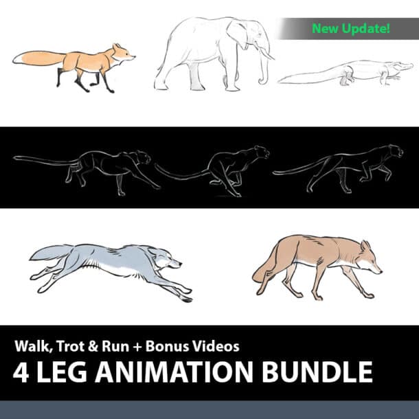 4 Leg Animation Bundle by Aaron Blaise