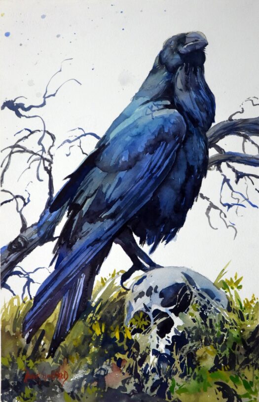 Ancestor Watch Over Me (Watercolor)