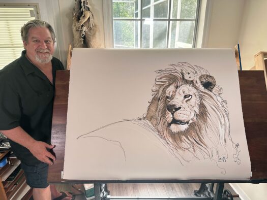 Aaron Blaise Original Large Format Drawing - (2023) - Image 4