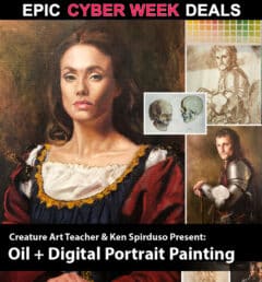 Oil & Digital Portrait Painting with Ken Spirduso