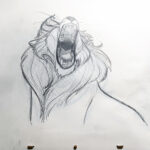 "Lion Steps on Lego" Animation (Set of 8 Drawings) (TEST) - Image 6