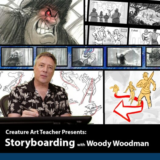 Storyboarding with Woody Woodman Gift