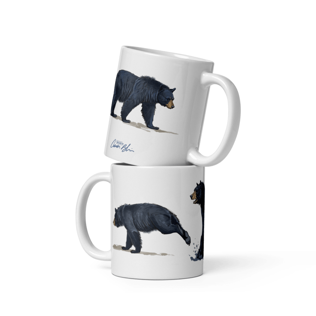 Black Bear Mug (11oz) - The Art of Aaron Blaise