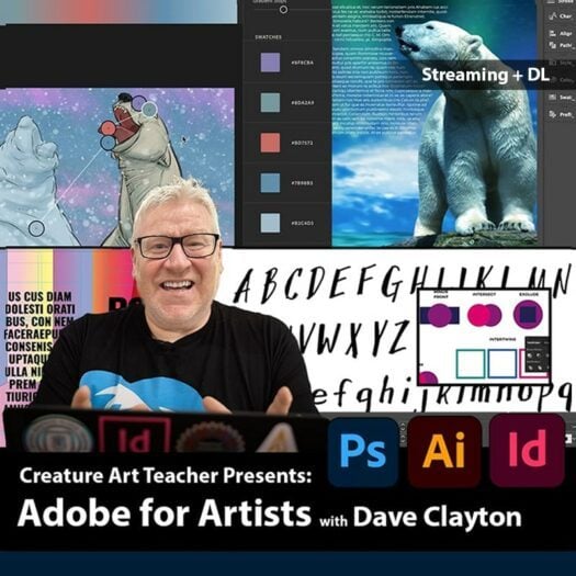 Graphic Design for Artists & Illustrators with Dave Clayton