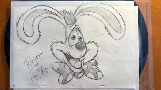"Hiya, Roger!" Original Drawing by Aaron Blaise - Image 2