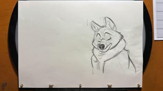 "Arctic Wolf" Animation Drawings by Aaron Blaise - (Set of 7 Drawings) - Image 4