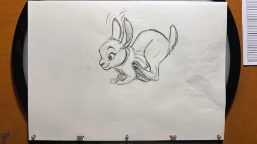 "Bunny Hop" Animation Drawings by Aaron Blaise - (Set of 12 Drawings) - Image 13