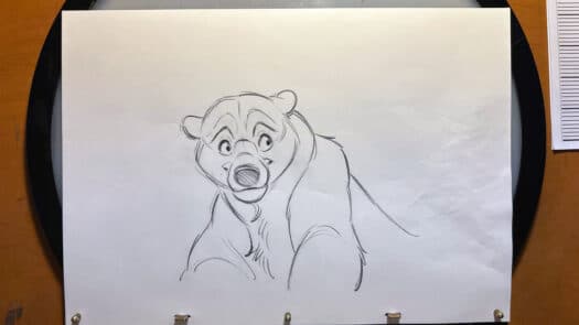"Snow Bear Demo 8" Animation Demo by Aaron Blaise - (Set of 8 Drawings) - Image 3