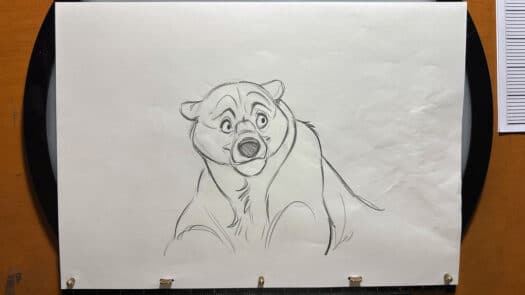 "Snow Bear Demo 8" Animation Demo by Aaron Blaise - (Set of 8 Drawings) - Image 4