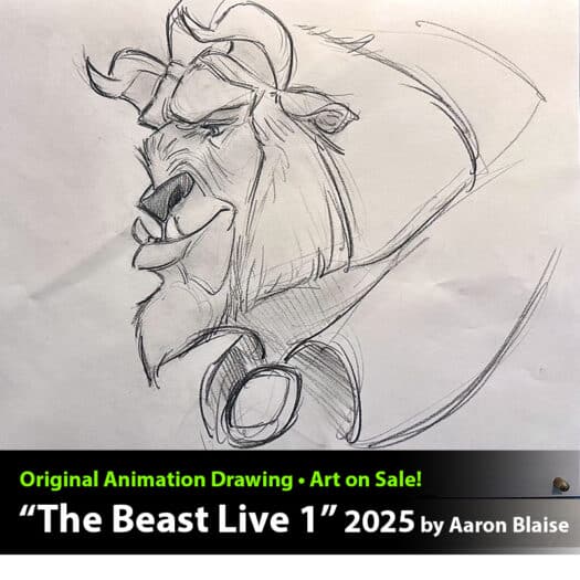 "The Beast Live 2025 #1" Original Drawing