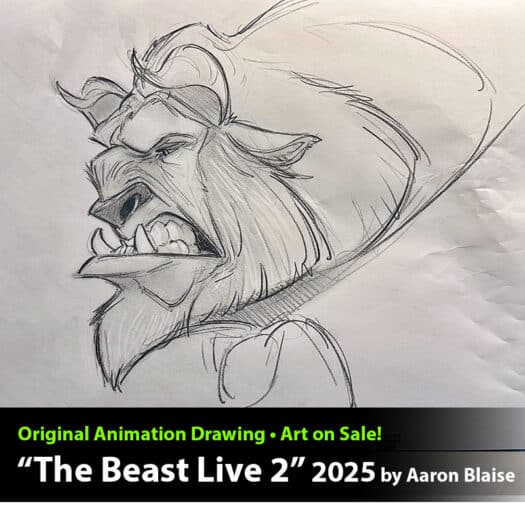 "The Beast Live 2025 #2" Original Drawing