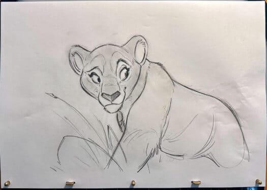 "Nala Live 2025 #1" Original Drawing - Image 2