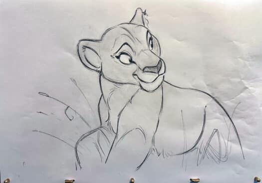 "Nala Live 2025 #4" Original Drawing - Image 2