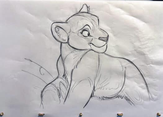 "Nala Live 2025 #5" Original Drawing - Image 2