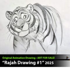 "Rajah 2025 #1" Original Drawing
