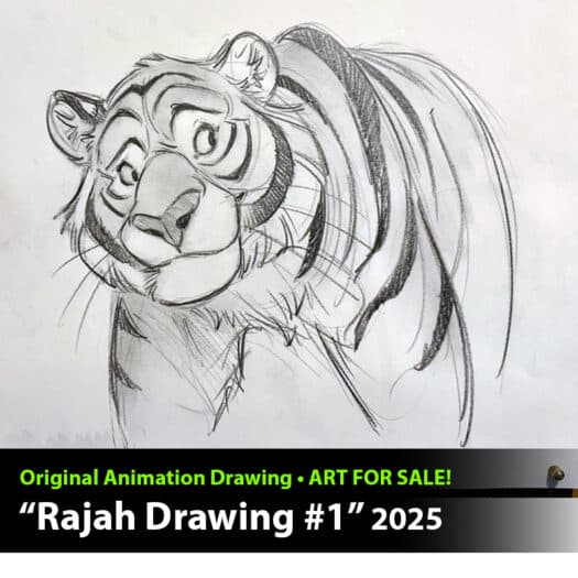 "Rajah 2025 #1" Original Drawing