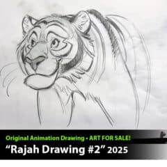 "Rajah 2025 #2" Original Drawing
