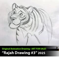 "Rajah 2025 #3" Original Drawing