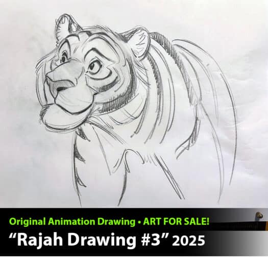 "Rajah 2025 #3" Original Drawing
