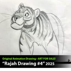 "Rajah 2025 #4" Original Drawing