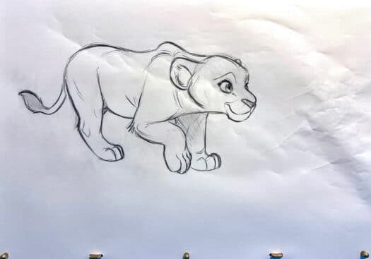 "Nala Live 2025 #3" Original Drawing - Image 2
