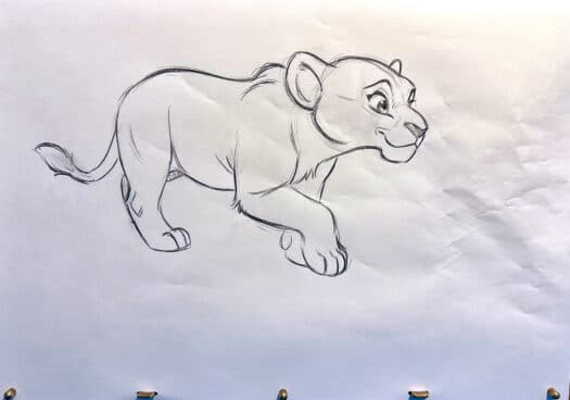 "Nala Live 2025 #4" Original Drawing - Image 2