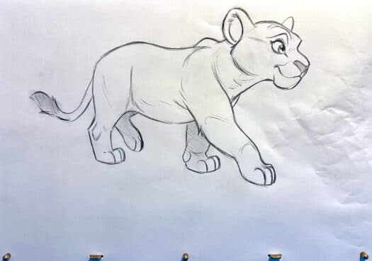 "Nala Live 2025 #6" Original Drawing - Image 2