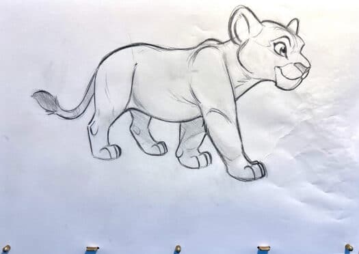 "Nala Live 2025 #7" Original Drawing - Image 2
