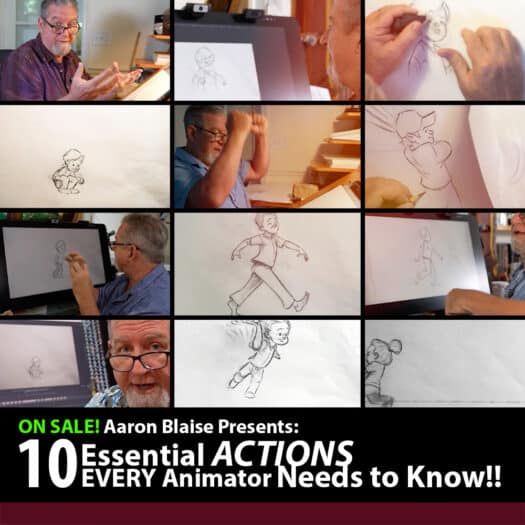 10 Essential Actions for Animators with Aaron Blaise