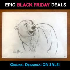 "Glen the Polar Bear" Original Drawing