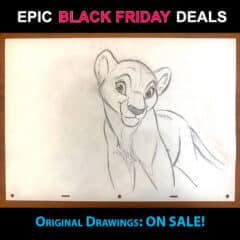 "Nala Drawing 2025 #1" Original Drawing