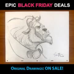 "The Beast in Profile 2025" Original Drawing