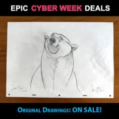 "Glen from Snow Bear #3" Original Drawing 2025