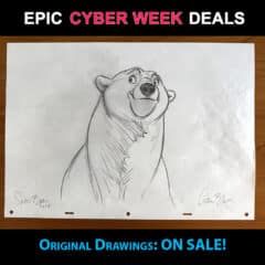 "Glen from Snow Bear #1" Original Drawing 2025
