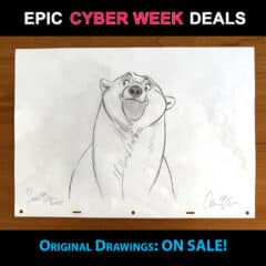 "Glen from Snow Bear #2" Original Drawing 2025