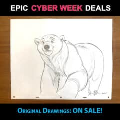 "Glen on the Move" Original Drawing 2025