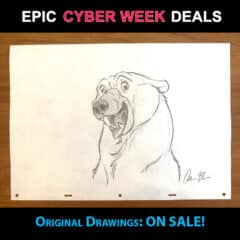 "Portrait of Glen from Snow Bear" Original Drawing 2025