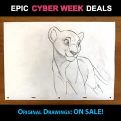 "Nala Strikes a Pose" Original