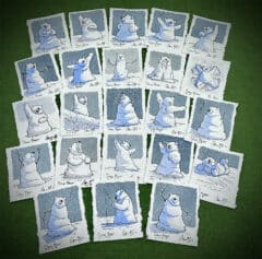 4x6 Original Drawing by Aaron Blaise