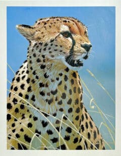"Cheetah of the Maasai Mara" Painting (2026)