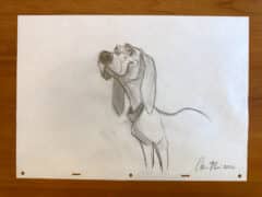 "Happy Dog 2" 2026 Original Drawing
