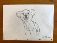 "Koda Drawing #2" 2026 Original Drawing