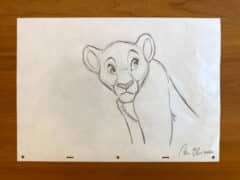 "Nala Drawing #5" 2026 Original Drawing