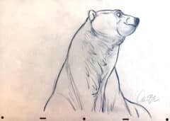 Glen Looks Up Original Drawing For Sale